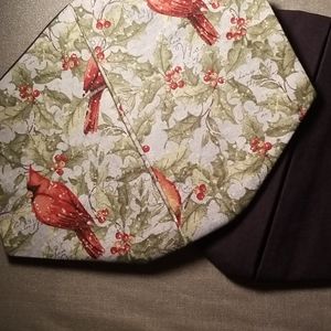 Cardinals amongst the Berries Cotton Facemask